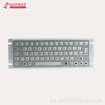 Ji bo Kioska Agahdariyê Keyboard Anti-vandal Waterproof